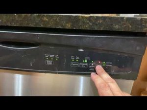 How To Reset A Kenmore Dishwasher Elite Ultra Wash Quiet Guard Standard